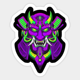 Japanese Oni Mecha 7.3 Sticker